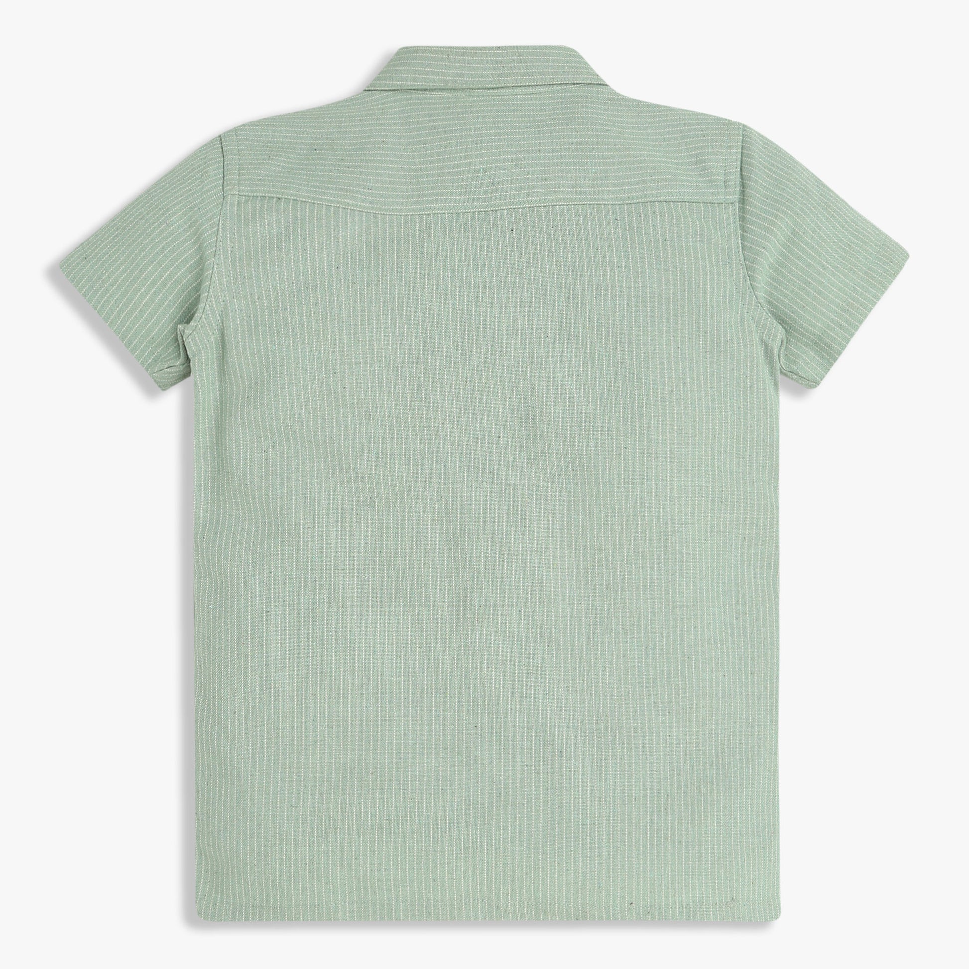Boys Camp Collar Half Sleeve Shirt 