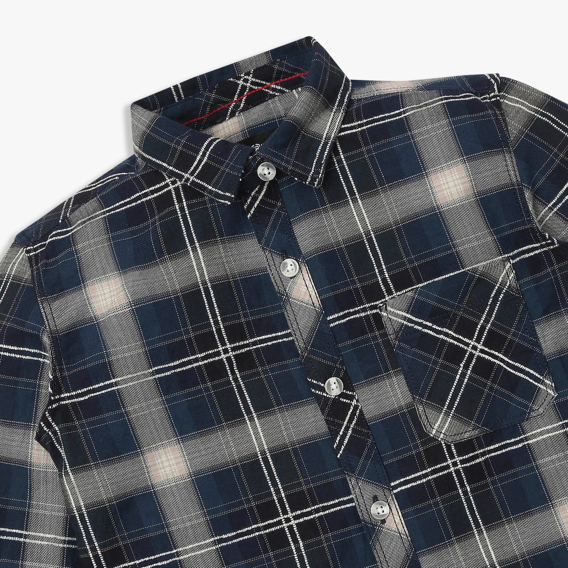 Cotton Checkered Shirt