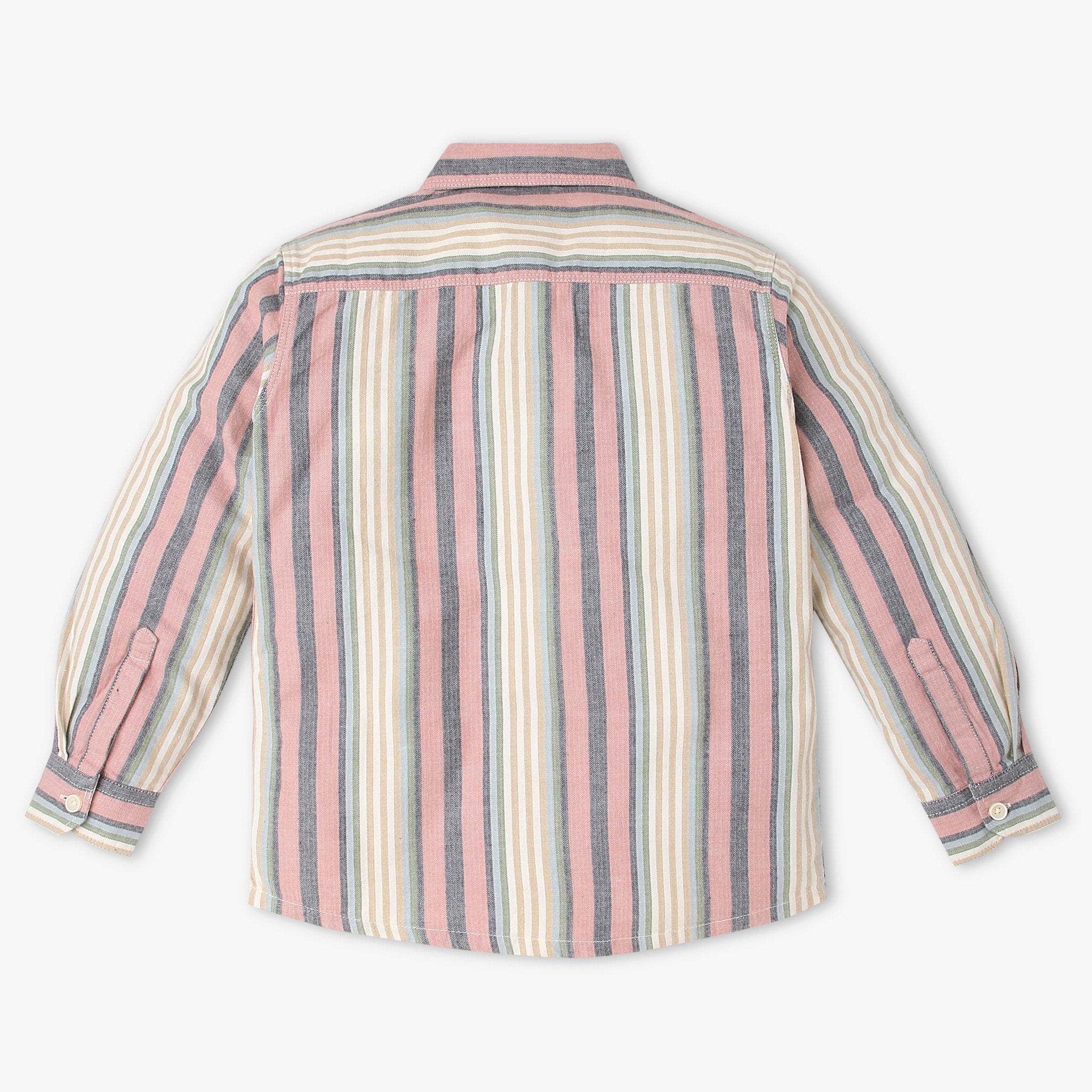 Boys Cotton Checkered Shirt