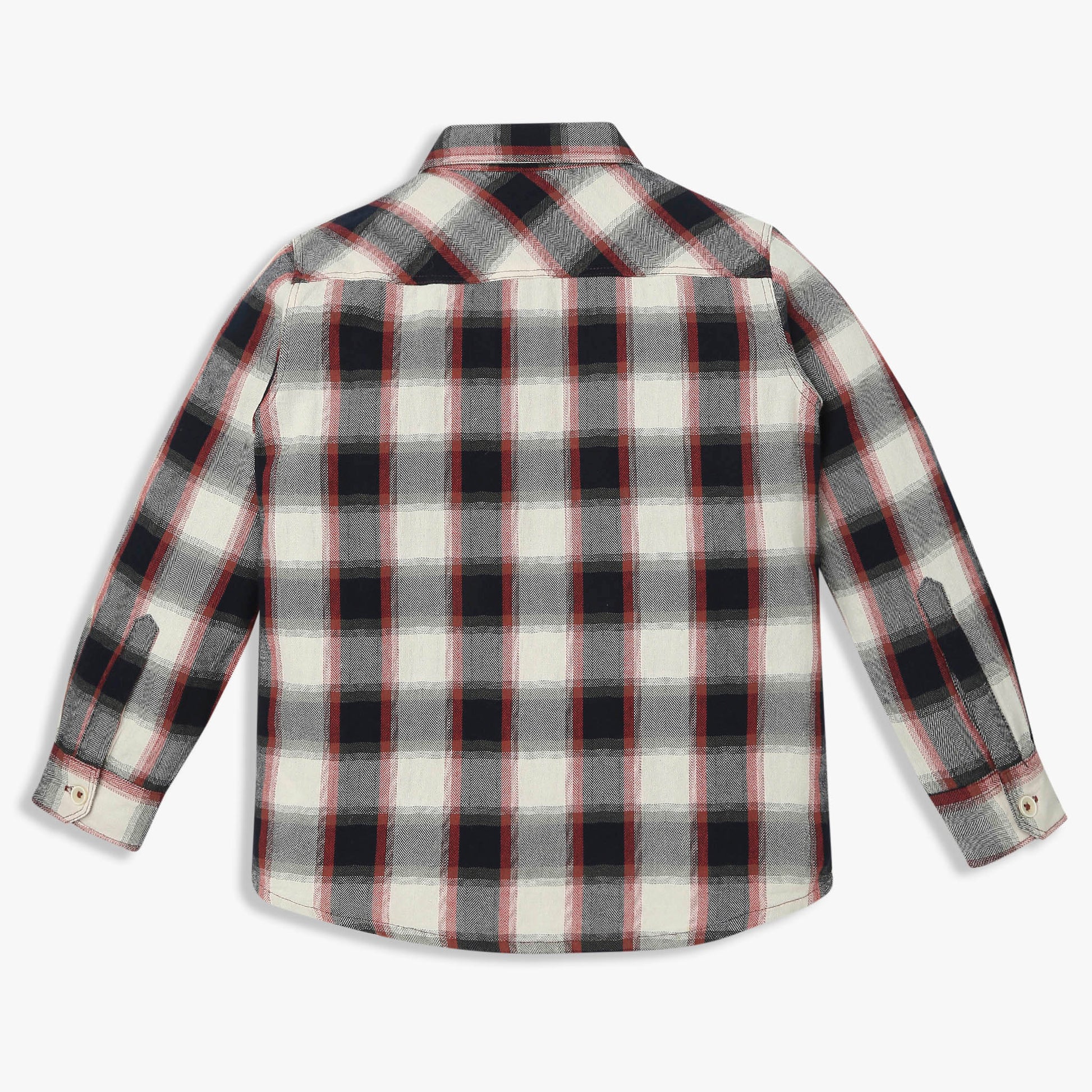 Cotton Checkered Shirt