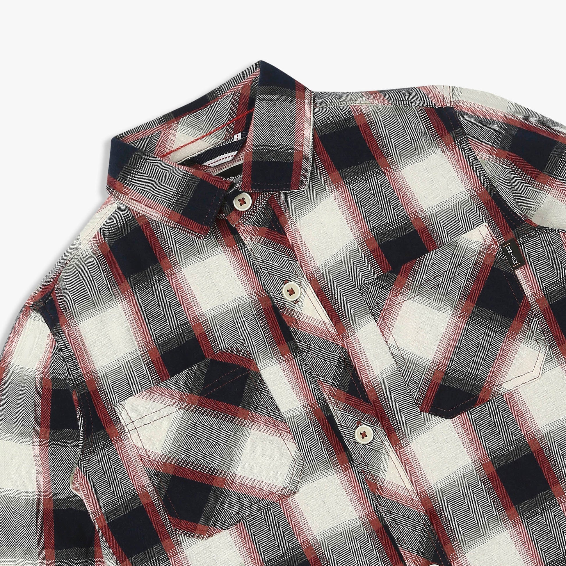 Cotton Checkered Shirt