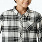 Boys Cotton Checkered Shirt