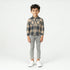 Boys Cotton Checkered Shaket