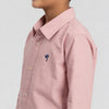 Boys Cotton Oxford Solid Shirt
