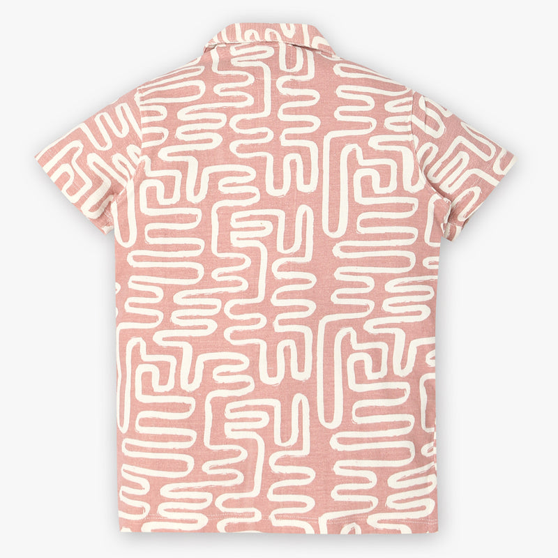 Boys Printed Resort Shirt