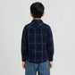 Boys Cotton Checkered Shirt