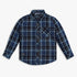 Boys Cotton Checkered Shirt