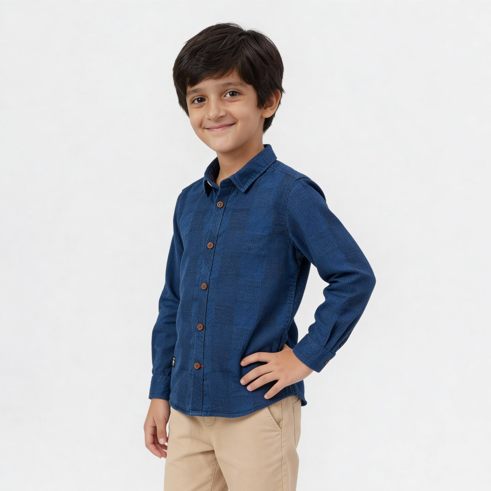 Cotton Solid Full Sleeve Shirt