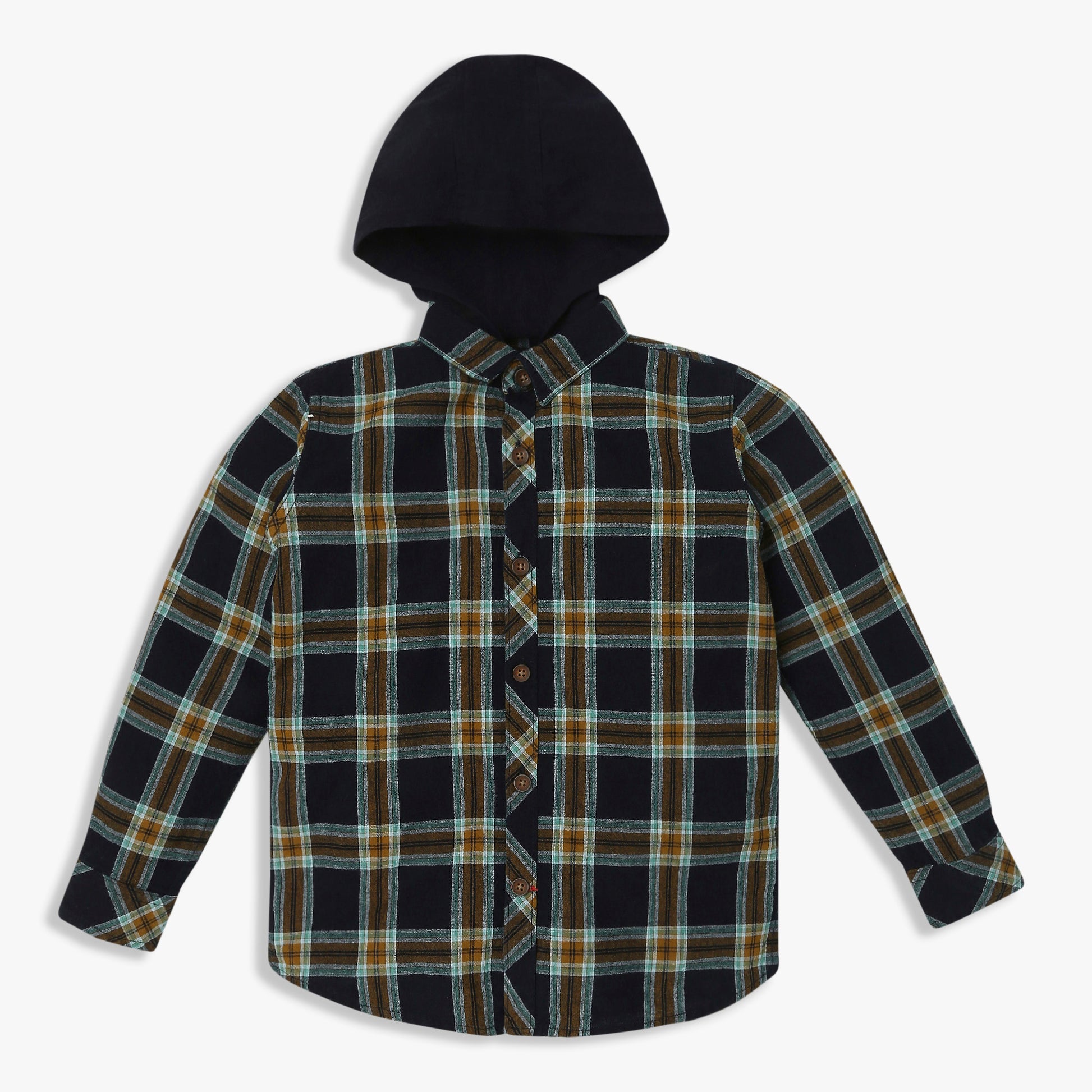 Cotton Checkered Shirt