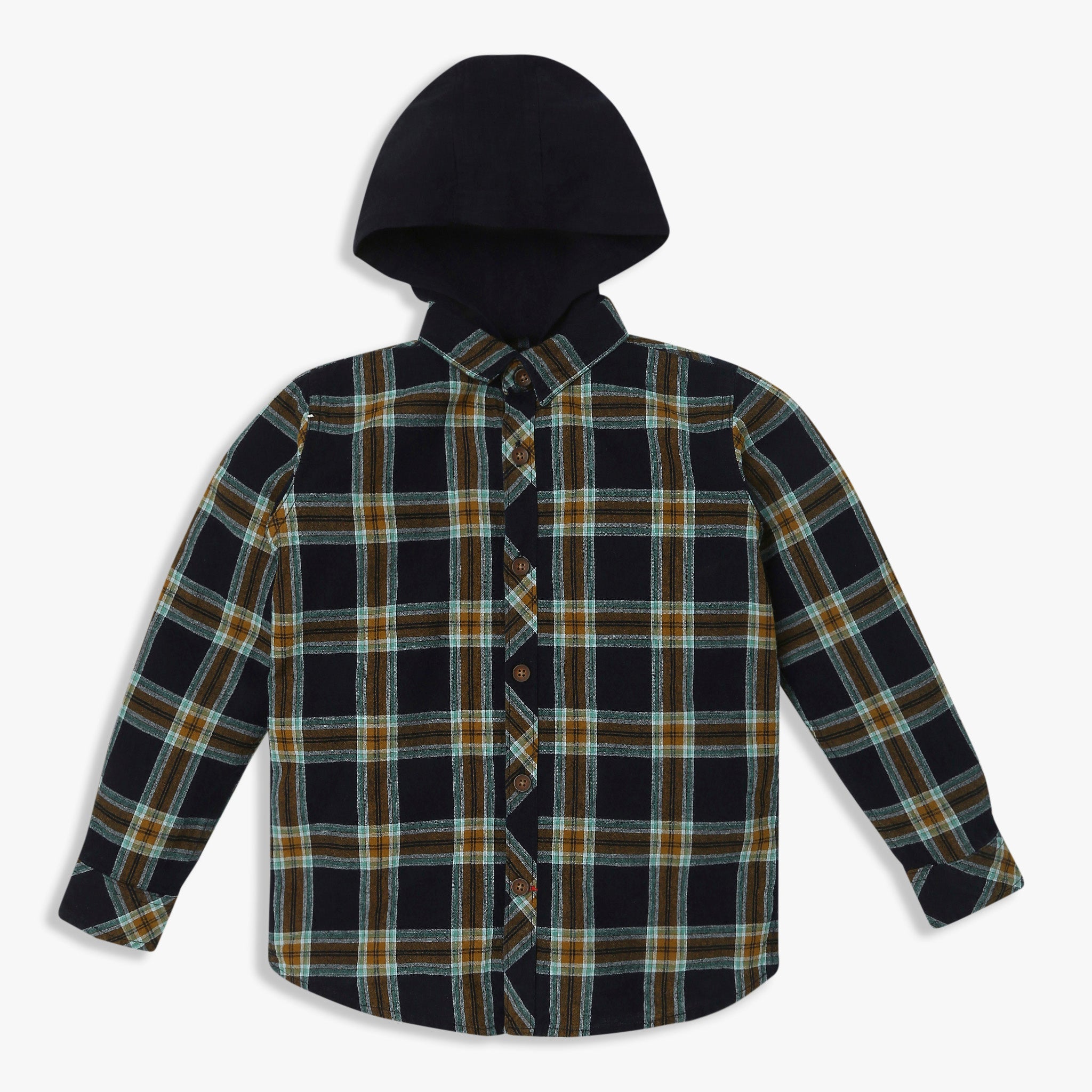 Cotton Checkered Shirt