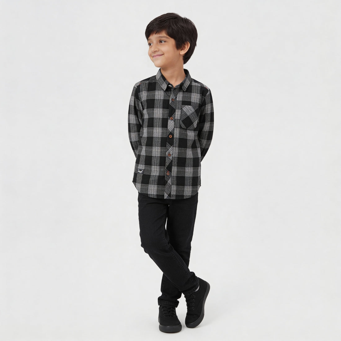 Cotton Solid Full Sleeve Shirt