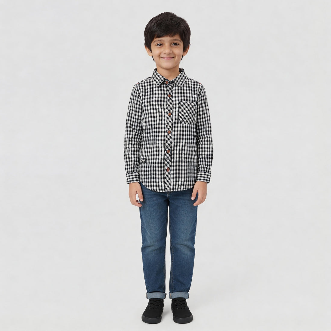 Cotton Solid Full Sleeve Shirt