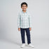 Boys Cotton Checkered Shirt