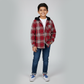 Boys Cotton Checkered Crusier Shirt