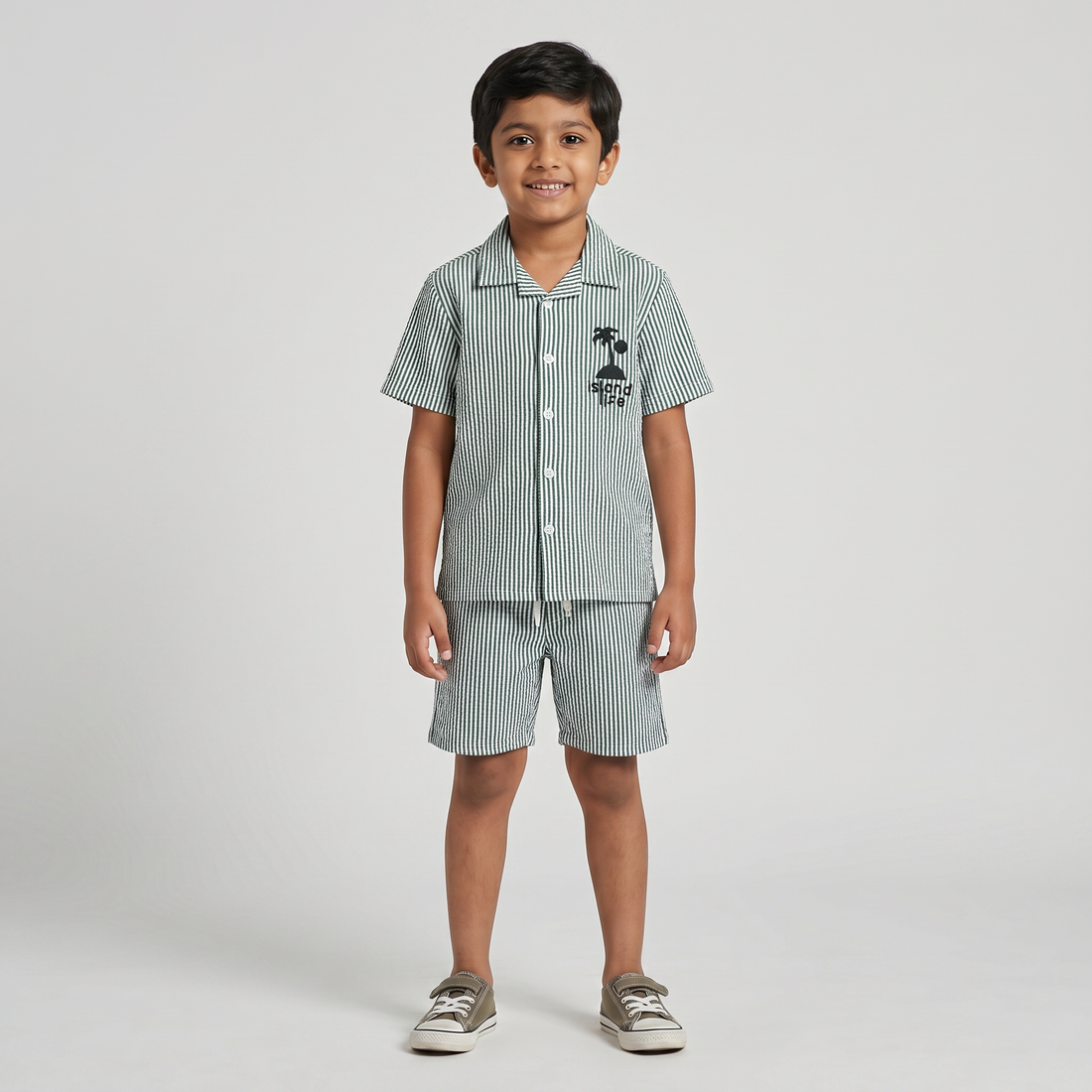 Boys Structured Street Crew Shirt
