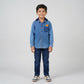 Boys Solid Hoodie Shirt