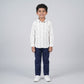 Boys Cotton Checkered Shirt