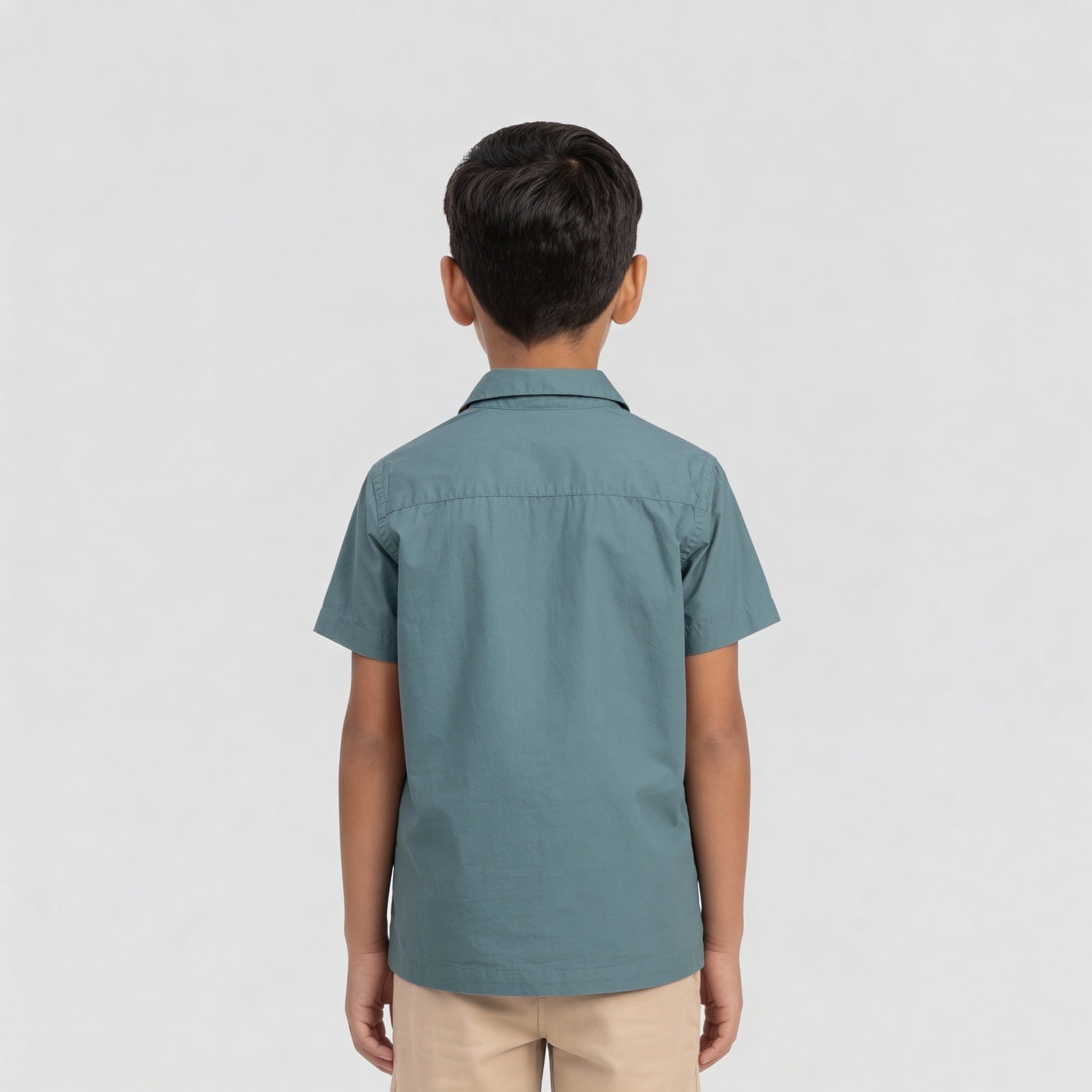 Boys Cotton Camp Collar Street Crew