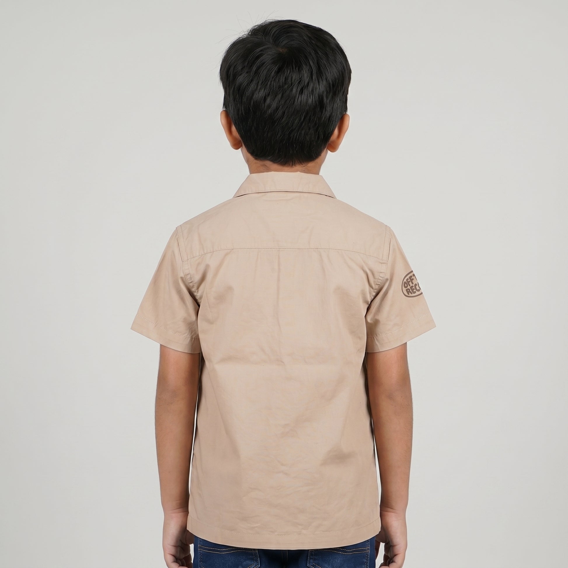 Boys Cotton Printed Shirt