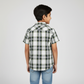 Boys Cotton Checkered Shirt