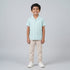 Boys Cotton Striped Cuban Shirt
