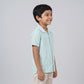 Boys Cotton Striped Cuban Shirt