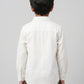 Boys Cotton Solid Cuban Shirt