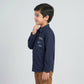 Boys Cotton Solid Cuban Shirt