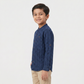 Boys Cotton Solid Shirt