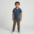Boys Cotton Structured Shirt