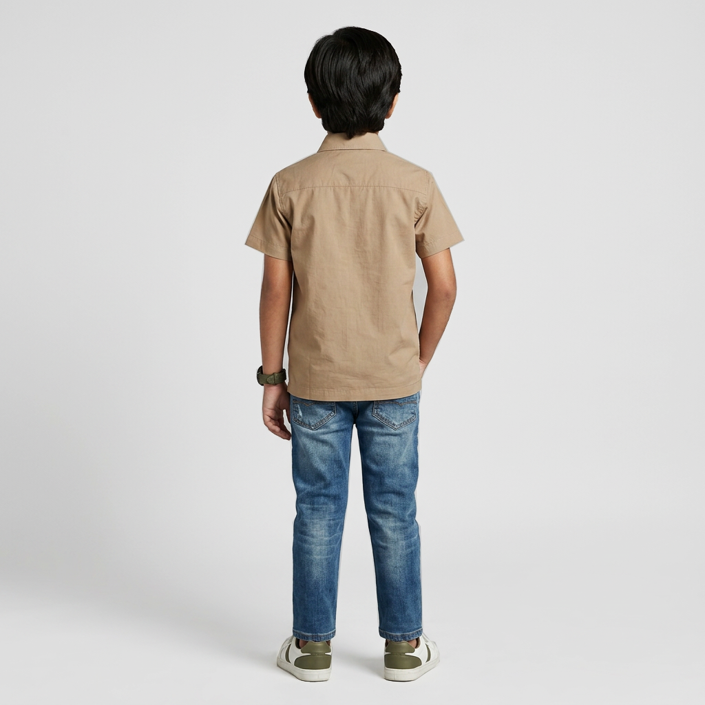 Boys Cotton Graphic Shirt