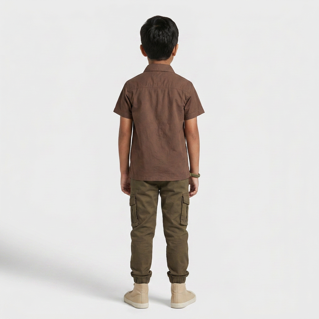 Boys Cotton Graphic Shirt
