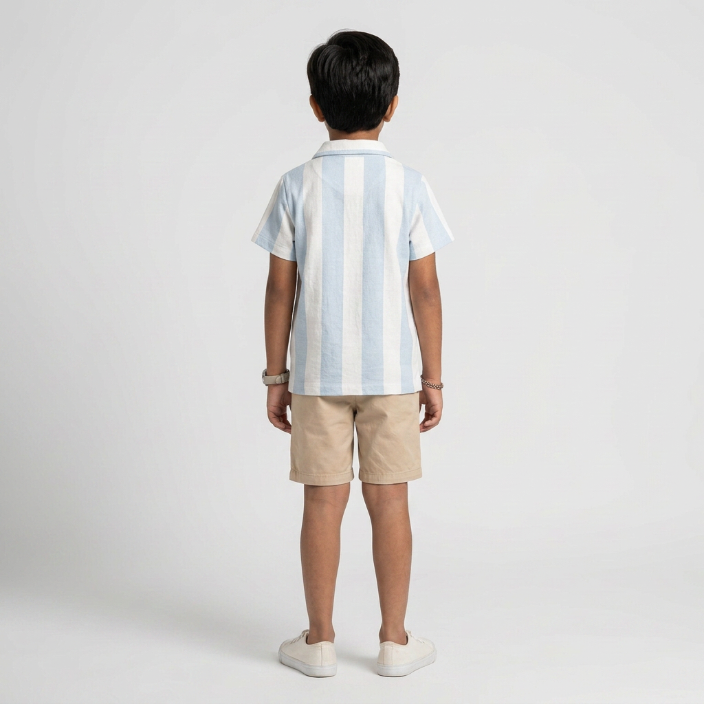 Boys Cotton Printed Shirt