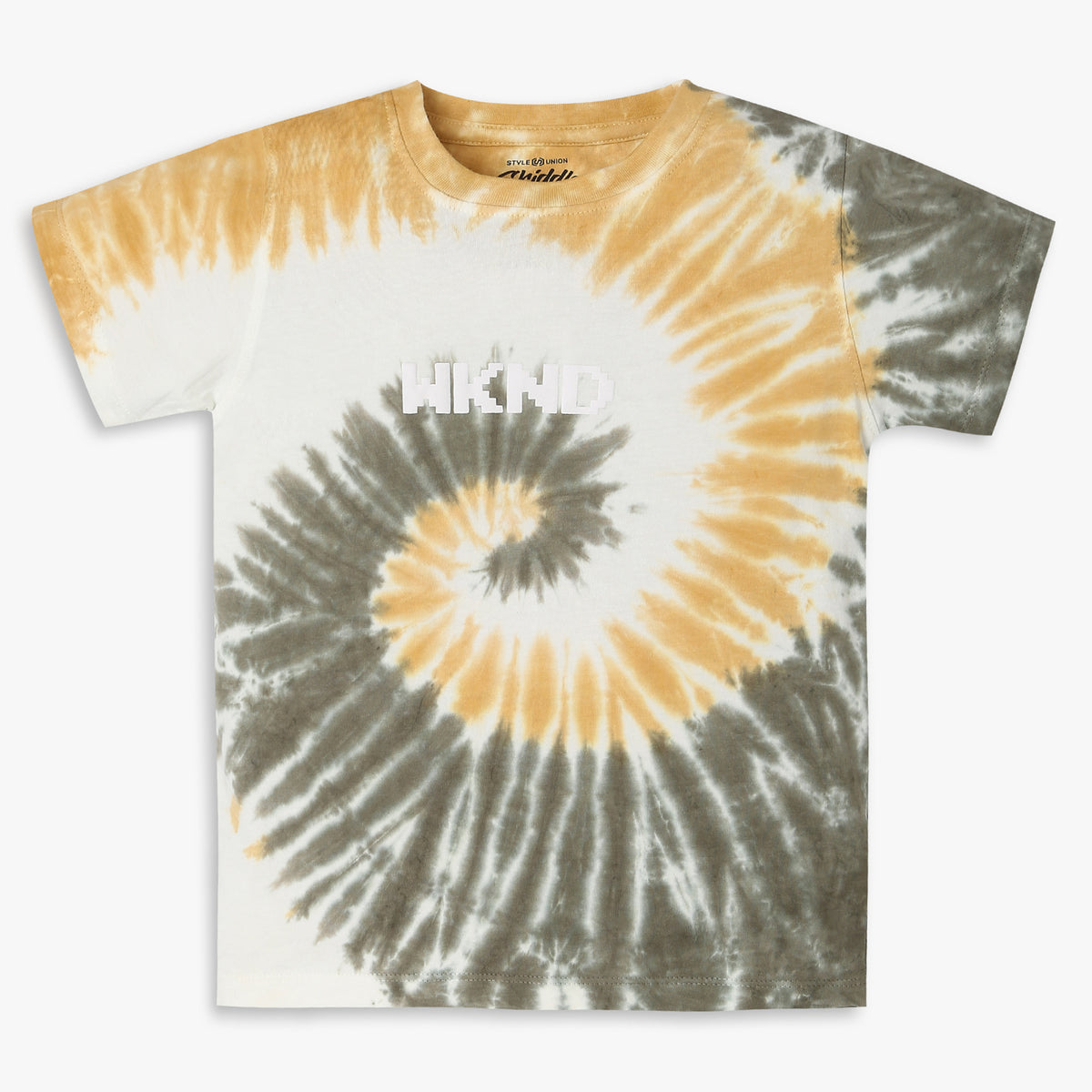 Boys Regular Fit Tie - Dye T-Shirt