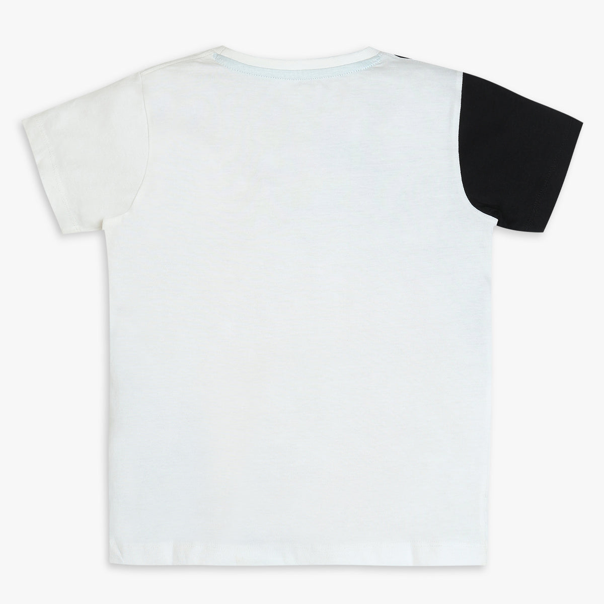 Boys Regular Fit Solid T-Shirt