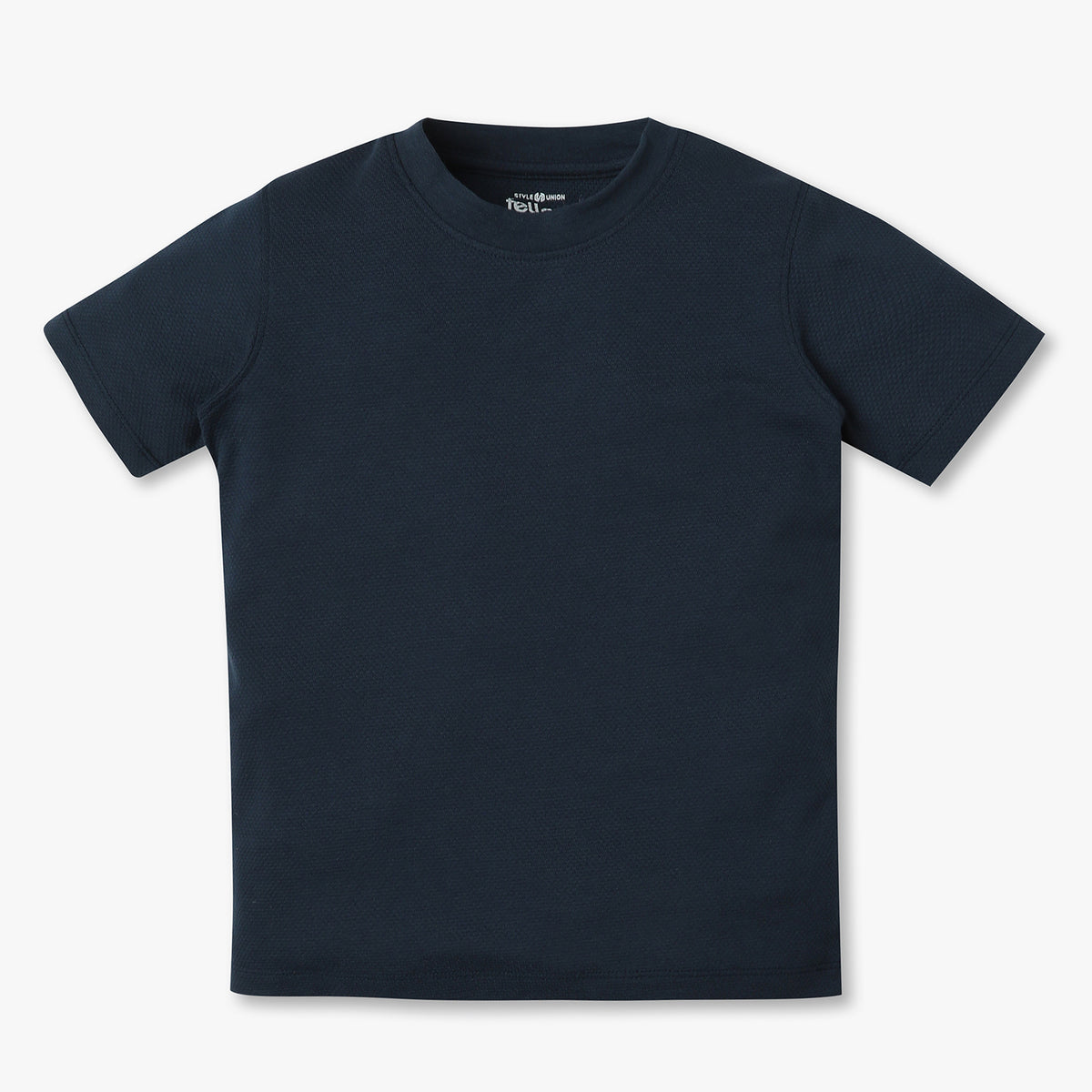 Boys Regular Fit Solid T-Shirt