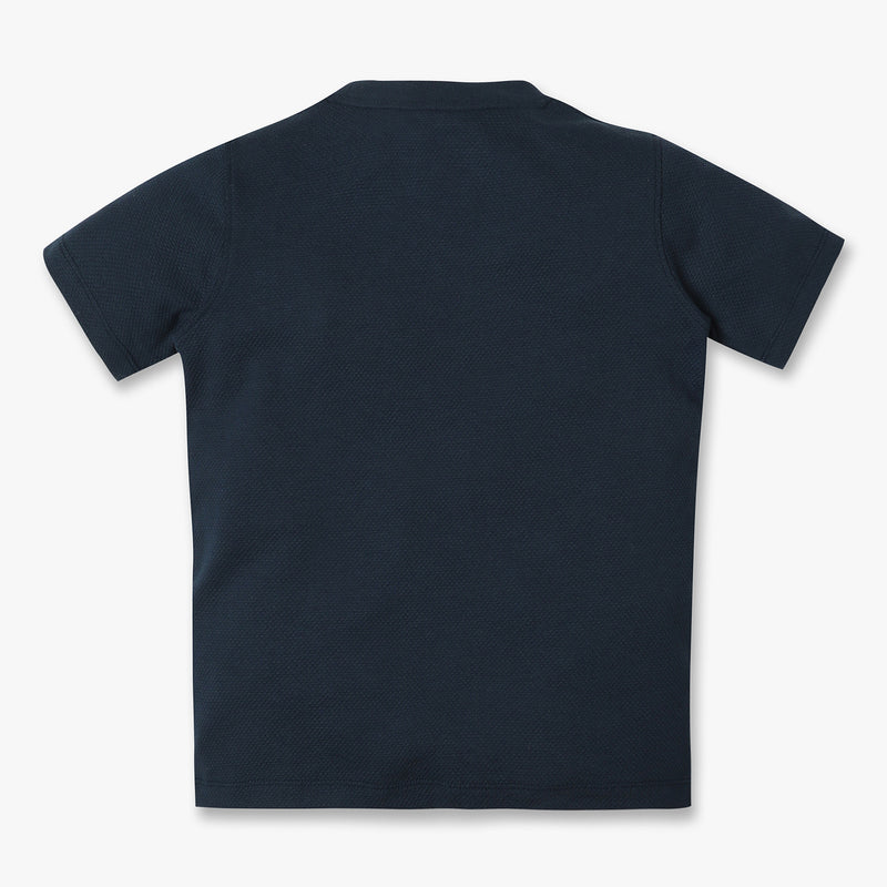 Boys Regular Fit Solid T-Shirt