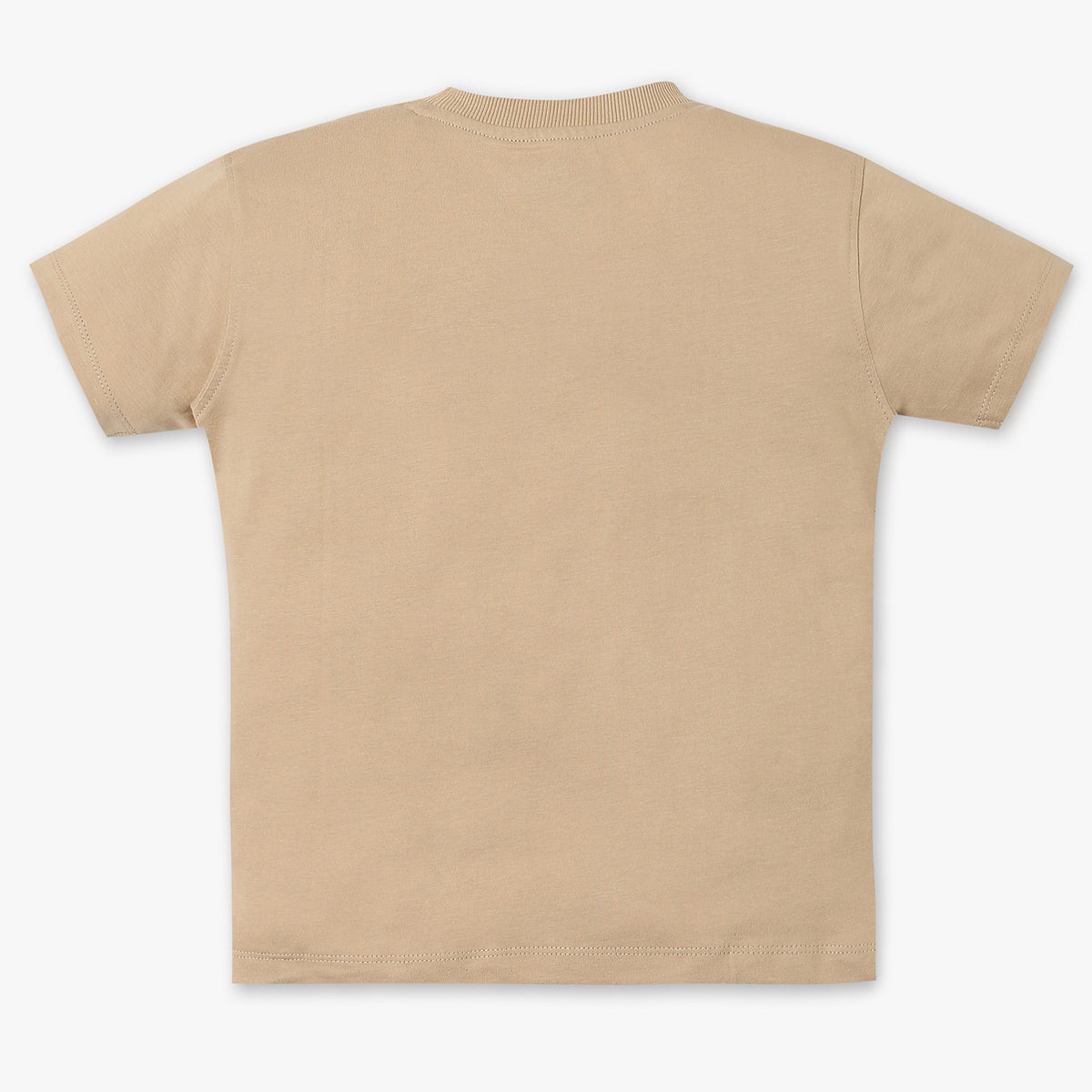 Boys Regular Fit Solid T-Shirt