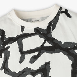 Boys Oversized Abstract Crew Neck Weekend T-Shirt