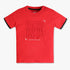 Boys Oversize Crew Neck Embossed Text T-Shirt