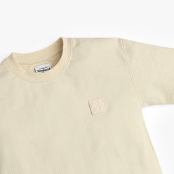 Boys Cut and Sew Crew Neck Weekend T-Shirt
