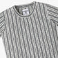 Boys Regular Fit Crew Neck Striped T-Shirt