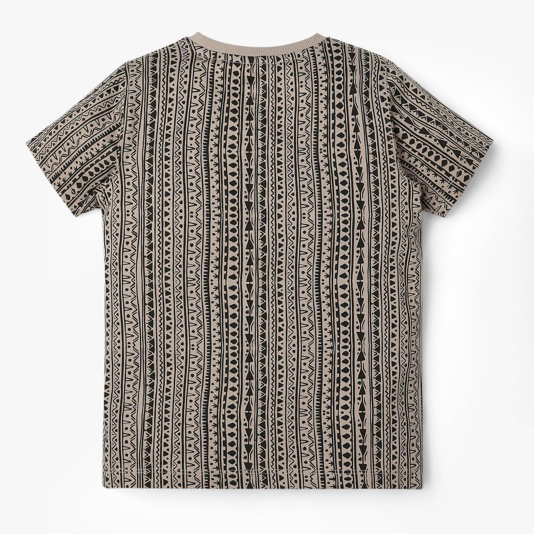 Boys All Over Print Crew Neck T-Shirt