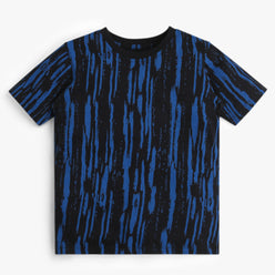 Boys All Over Print Crew Neck T-Shirt