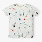 Boys All Over Print Crew Neck T-Shirt