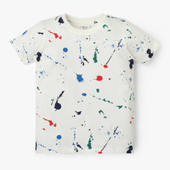Boys All Over Print Crew Neck T-Shirt
