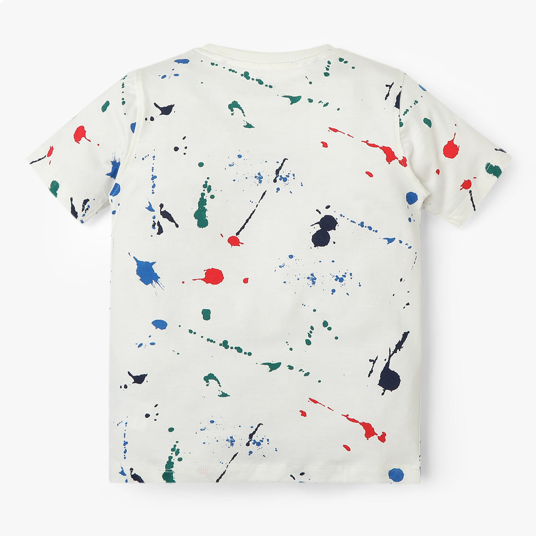 Boys All Over Print Crew Neck T-Shirt
