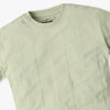 Boys Regular Fit Crew Neck Solid T-Shirt