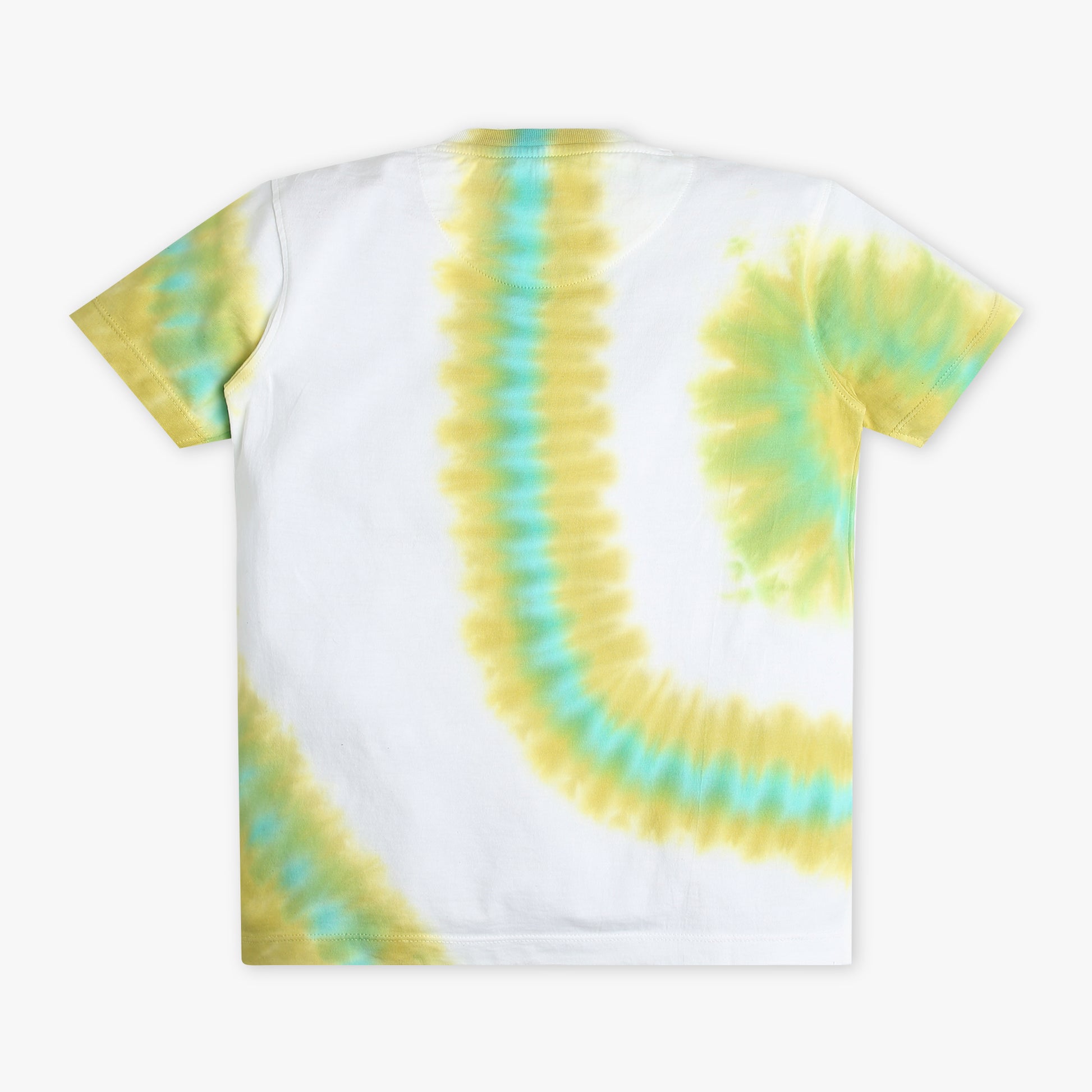 Boys Regular Fit Tie - Dye Crew Neck Half Sleeve T-Shirt