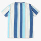 Boys Oversize Striped Crew Neck Half Sleeve T-Shirt